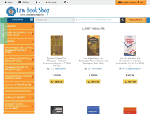 Tablet Screenshot of lawbookshop.net